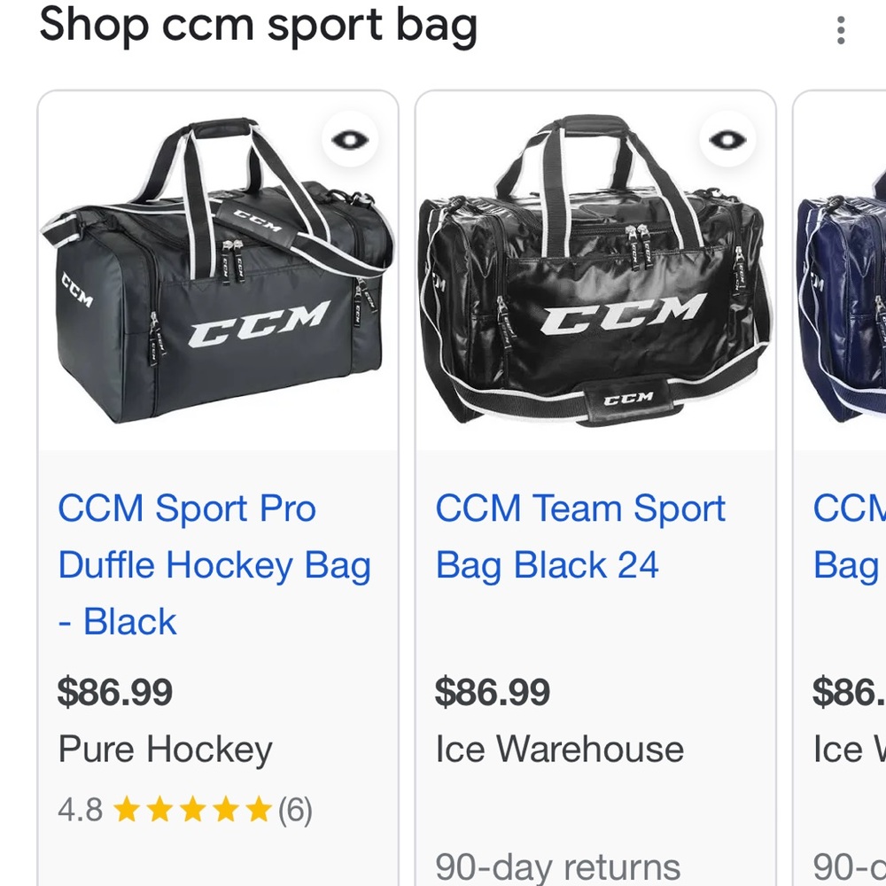 Brand new CCM BAG HOCKEY BAG